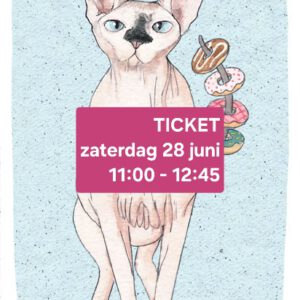 Ticket - Zaterdag 28 juni 11:00 - 12:45