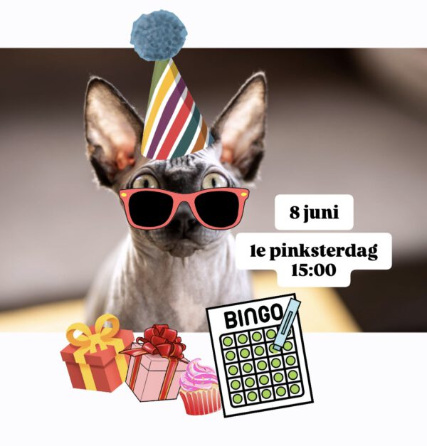 Blotepoezenbingo 8 juni 15:00